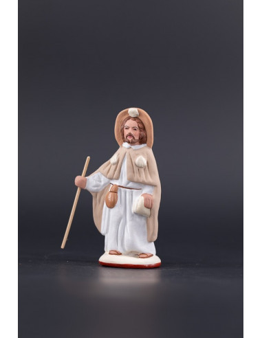 Santons Pastel .Le Pèlerin . Collection 7cm . Nouveauté 2015 .