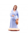 Santon Sainte Vierge enceinte  Collection 7cm 