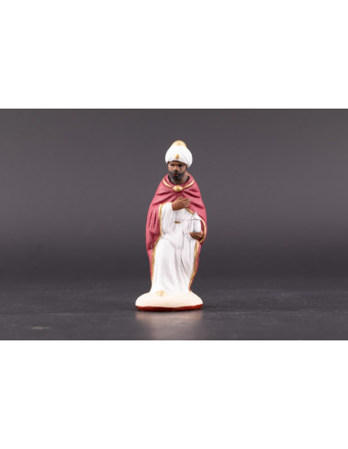 Santon Roi Balthazar . Collection 7cm