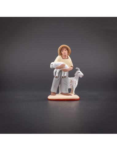Santon Homme à la chèvre Collection 7cm