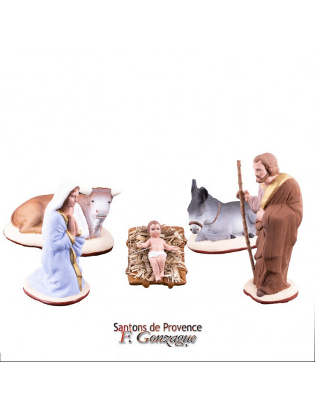 Santon de Provence. Nativité Collection 12cm. Nouveauté 2021.