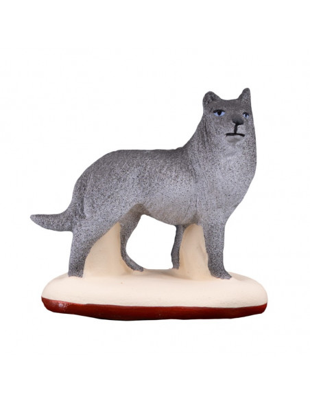 Santon  Loup n°2. Collection 7 cm  Nouveauté  2019 .
