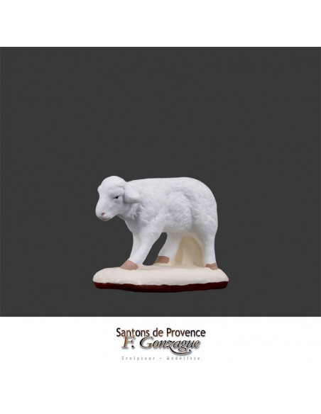 Santon Mouton blanc collection 7cm Nouveauté 2022