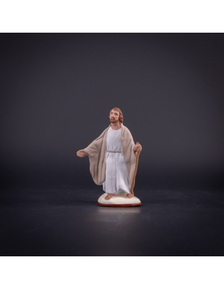 Santons Pastel . Saint Joseph debout . Collection 7cm . Nouveauté 2015.