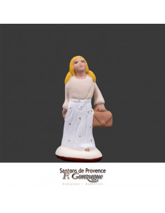 Santon Pastel Ecolière Collection 7cm Nouveauté 2022 2