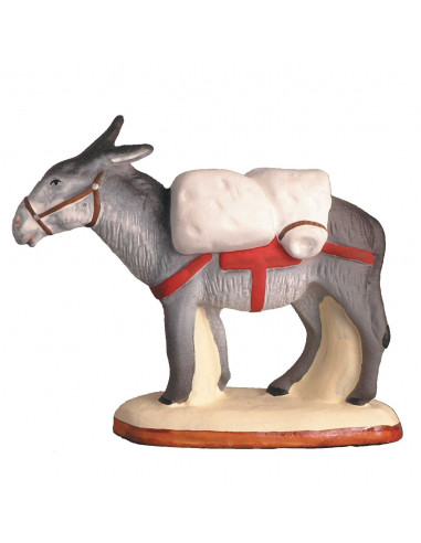 Santon  Ane chargé Collection 7cm