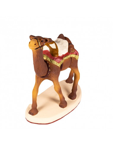Santon de Provence. Chameau debout Collection 12cm. Nouveauté 2022