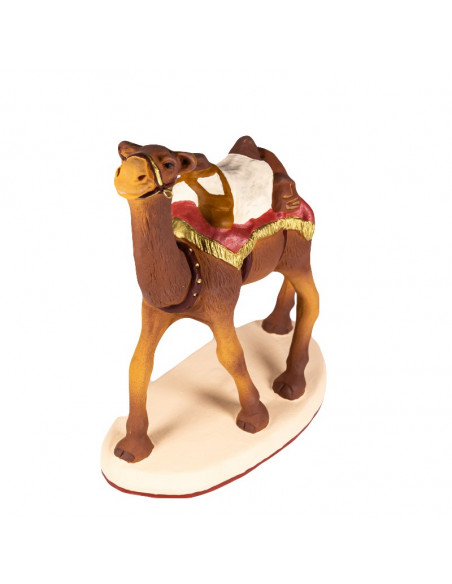 Santon de Provence. Chameau debout Collection 12cm. Nouveauté 2022