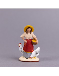 Santon de Provence Fermière Collection 5cm 2