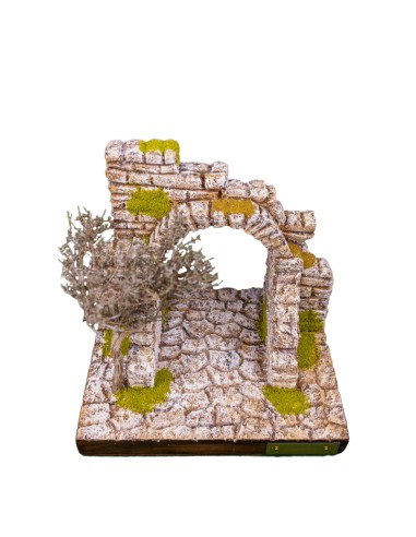Arcade en ruine pour Santon de Provence Collection 7cm Nouveauté 2023