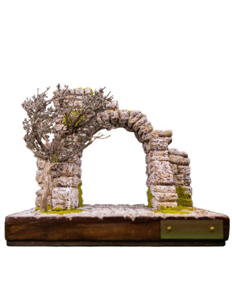 Arcade en ruine pour Santon de Provence Collection 7cm Nouveauté 2023
