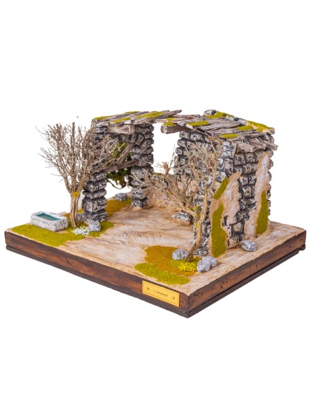 Etable pour santon de Provence Collection 7cm  Nouveauté 2024