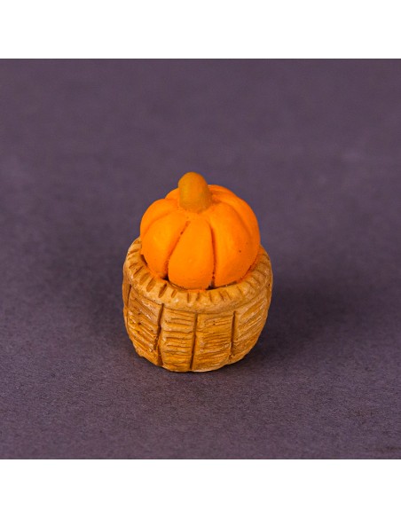 Accessoire pour santon de Provence Panier de courge Nouveauté 2024