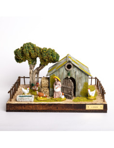 Poulailler pour santon de Provence Nouveauté 2025