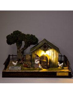 Poulailler pour santon de Provence Nouveauté 2025 2