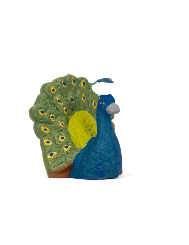 Santon de Provence Paon n°2 Collection 7cm...