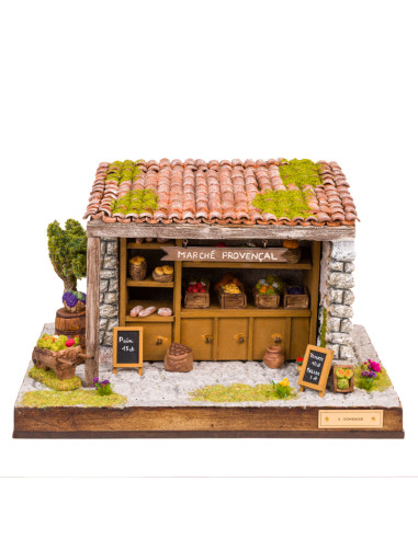 Marché Provençal pour santon de Provence -...