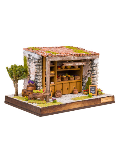 Marché Provençal pour santon de Provence -...