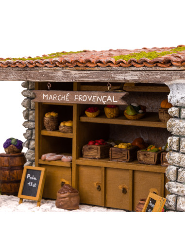 Marché Provençal pour santon de Provence -...