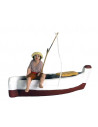 Santon Barque avec pêcheur Collection 5cm