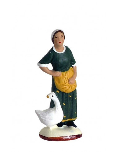 Santon Femme à l'oie Collection 5cm