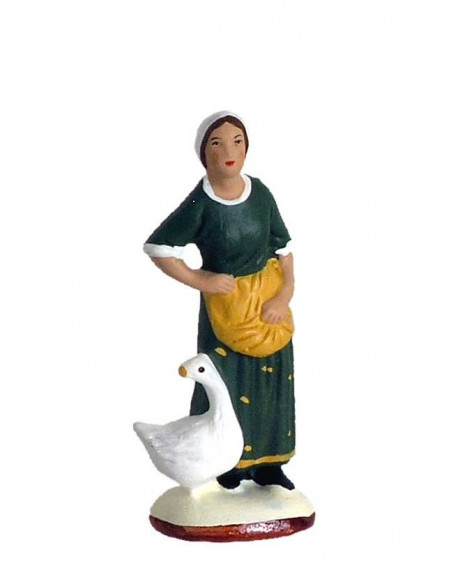 Santon Femme à l'oie Collection 5cm