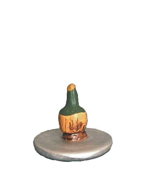 Miniature pour santon Plateau avec bouteille