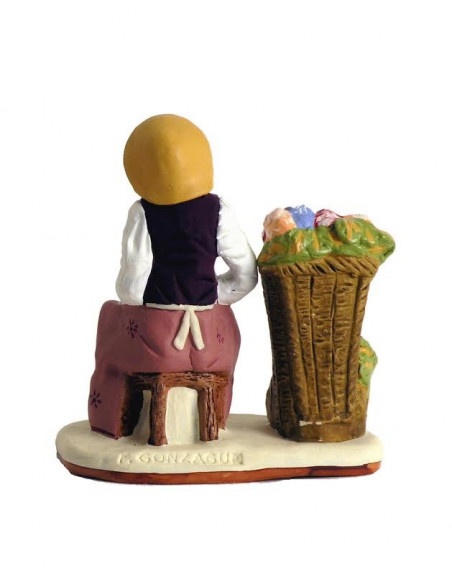 Santon de Provence Fleuriste Collection 12cm